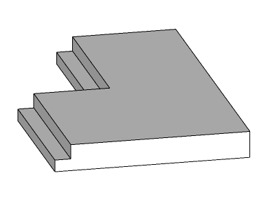 schema escalier beton